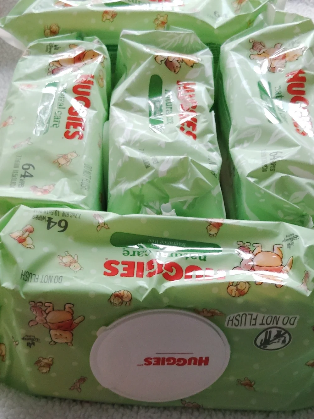 Green Baby Bib Wipes 5-pack – Gentle Cleansing for Mealtime